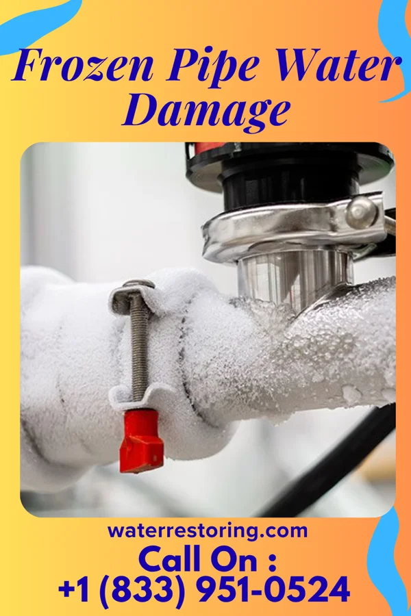 Frozen Pipe Water Damage in Grant, IA